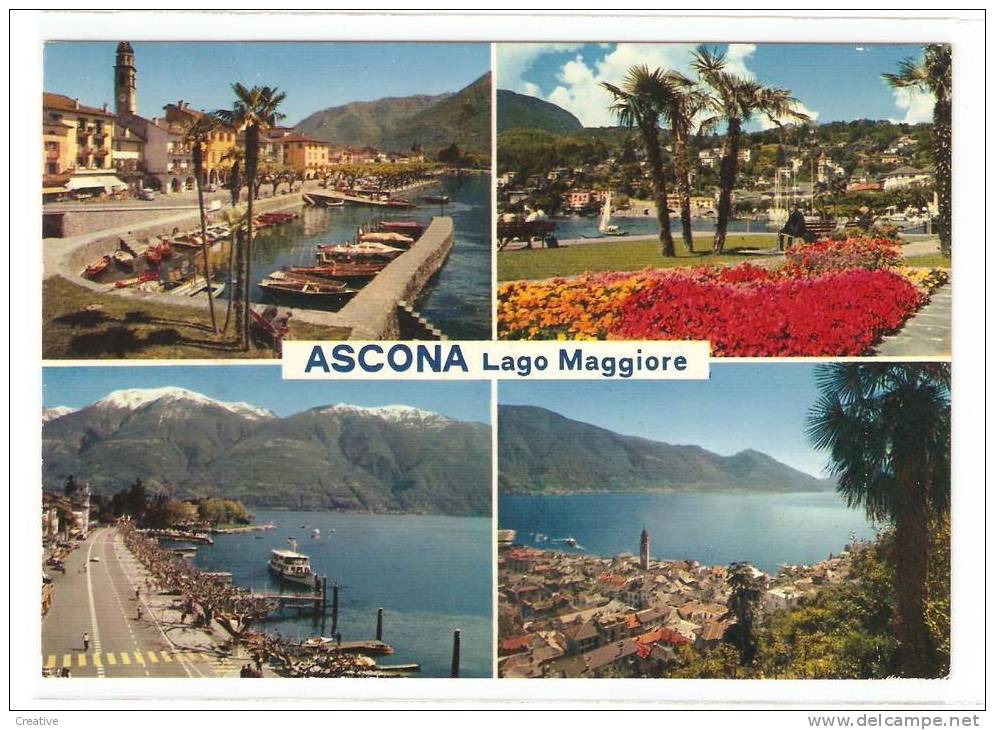 Ascona - (Lago Maggiore).  Suisse- Schweiz -Zwitserland Switzerland - Ascona