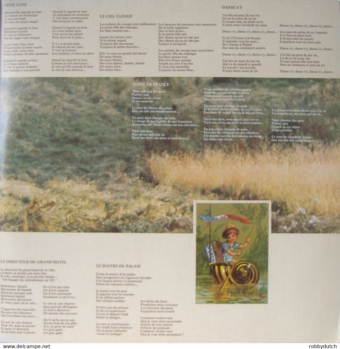 * LP * JULIEN CLERC - TERRE DE FRANCE (France 1974) - Andere - Franstalig