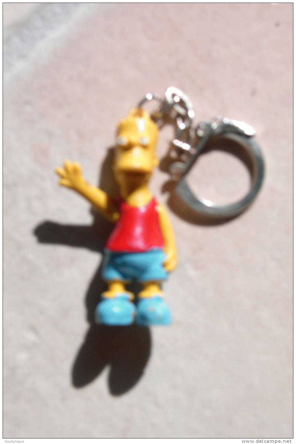 PORTE CLE SIMPSON BART - Figurines En Plastique