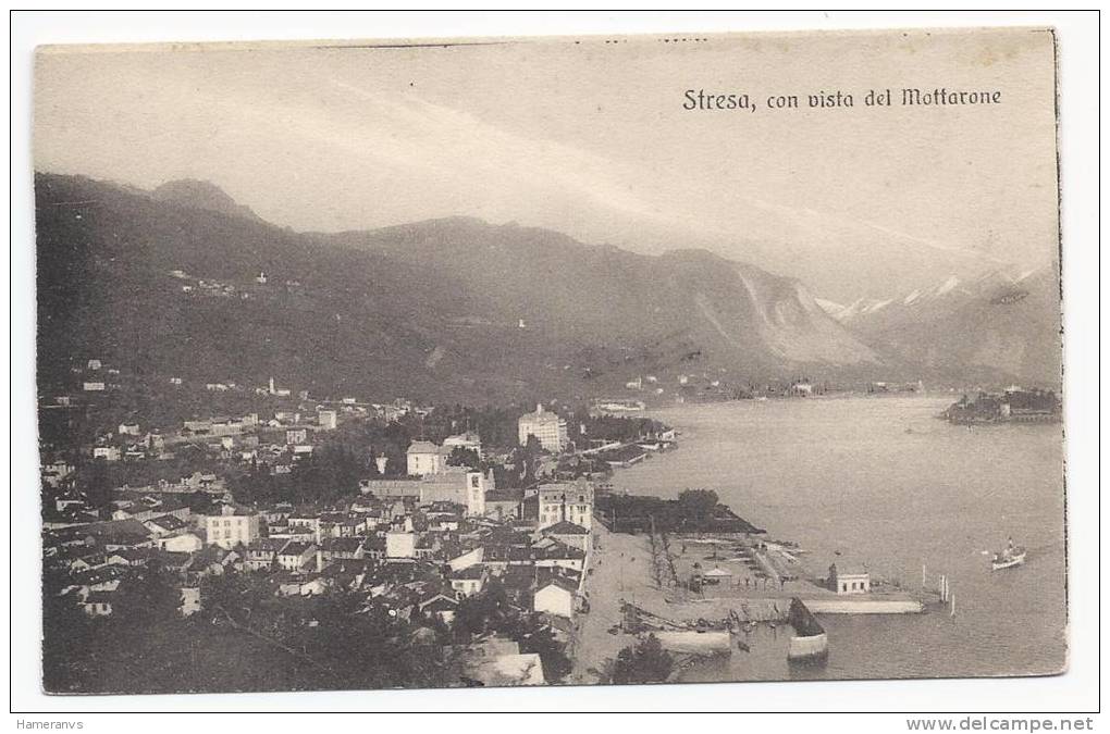 Stresa Con Vista Del Mottarone - Verbania - HP451 - Verbania