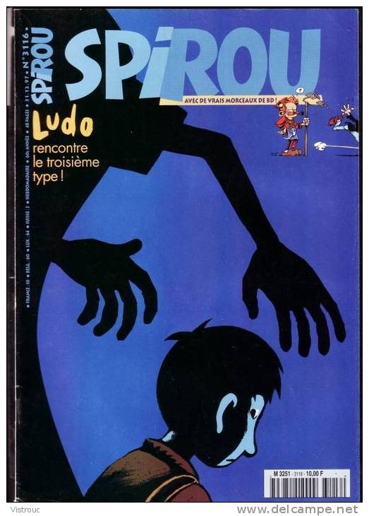 SPIROU N° 3116 - Année 1997. - Spirou Magazine