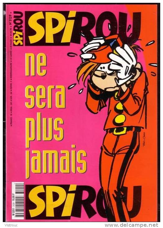 SPIROU N° 3129 - Année 1998. - Spirou Magazine