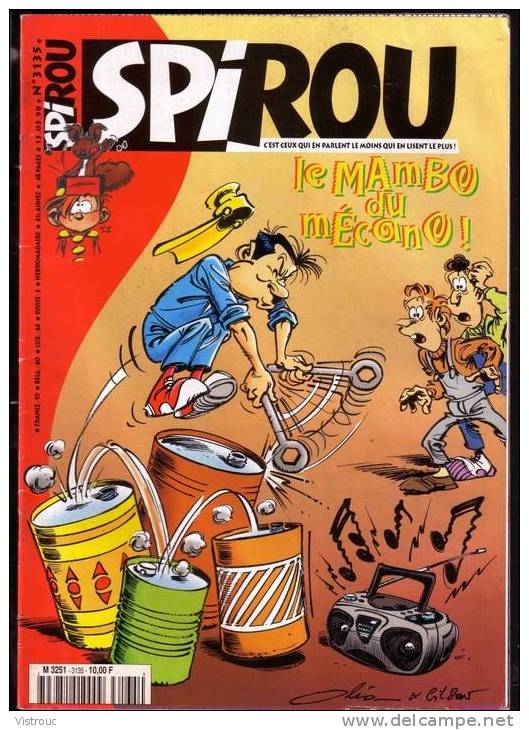 SPIROU N° 3135 - Année 1998. - Spirou Magazine