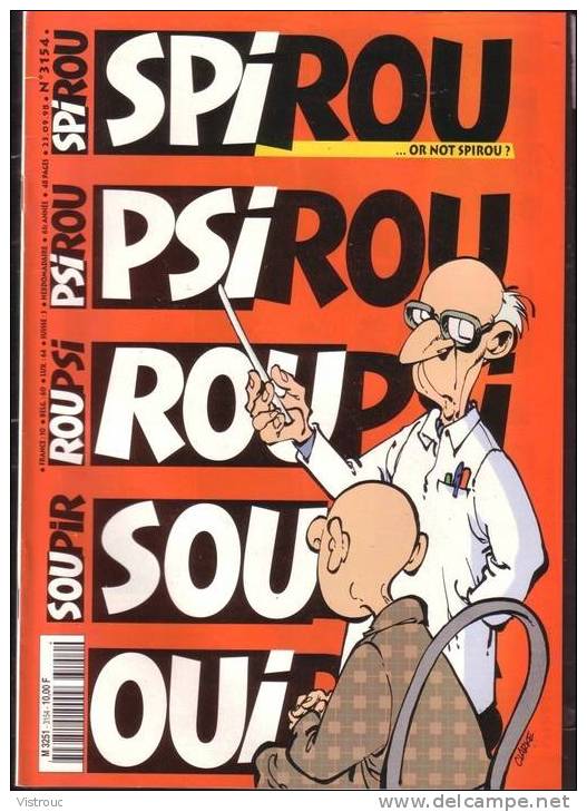 SPIROU N° 3154 - Année 1998. - Spirou Magazine