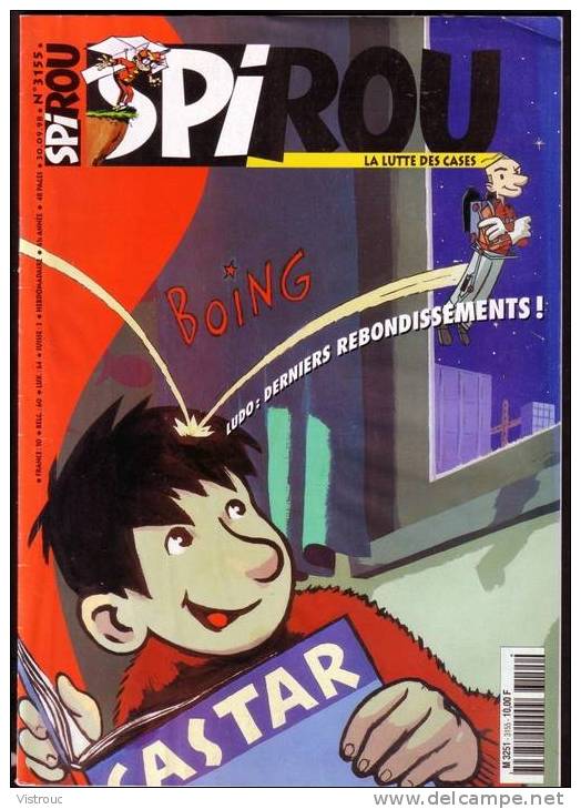 SPIROU N° 3155 - Année 1998. - Spirou Magazine