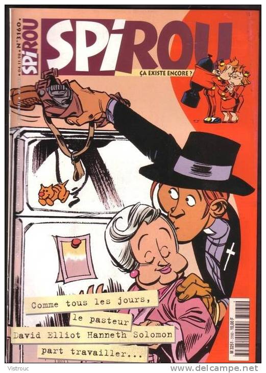 SPIROU N° 3160 - Couverture "421" - Année 1998. - Spirou Magazine