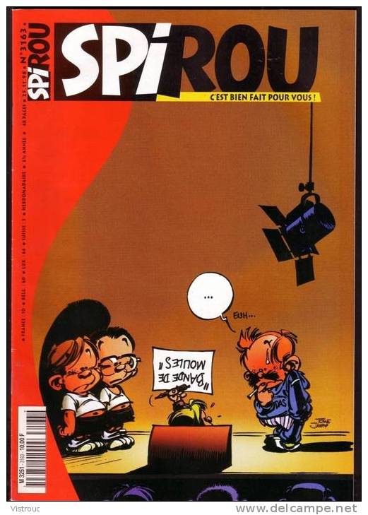 SPIROU N° 3163 -  Couverture "PETIT SPIROU" - Année 1998. - Spirou Magazine