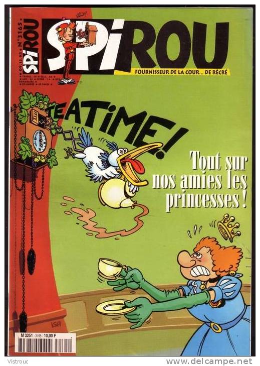 SPIROU N° 3165  - Année 1998. - Spirou Magazine