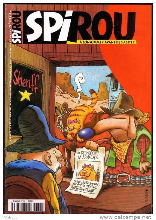 SPIROU N° 3172 - Année 1999. - Spirou Magazine