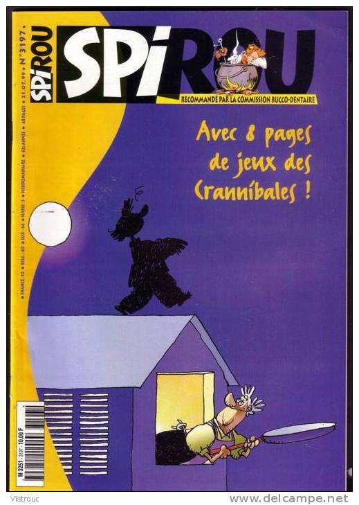 SPIROU N° 3197 - Année 1999. - Spirou Magazine