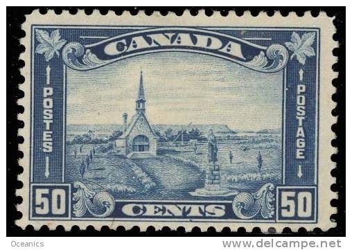 Canada (Scott No. 176 - Eglise De / Grand Pre Church) [*] Voir La / See - [NOTE] - Ongebruikt