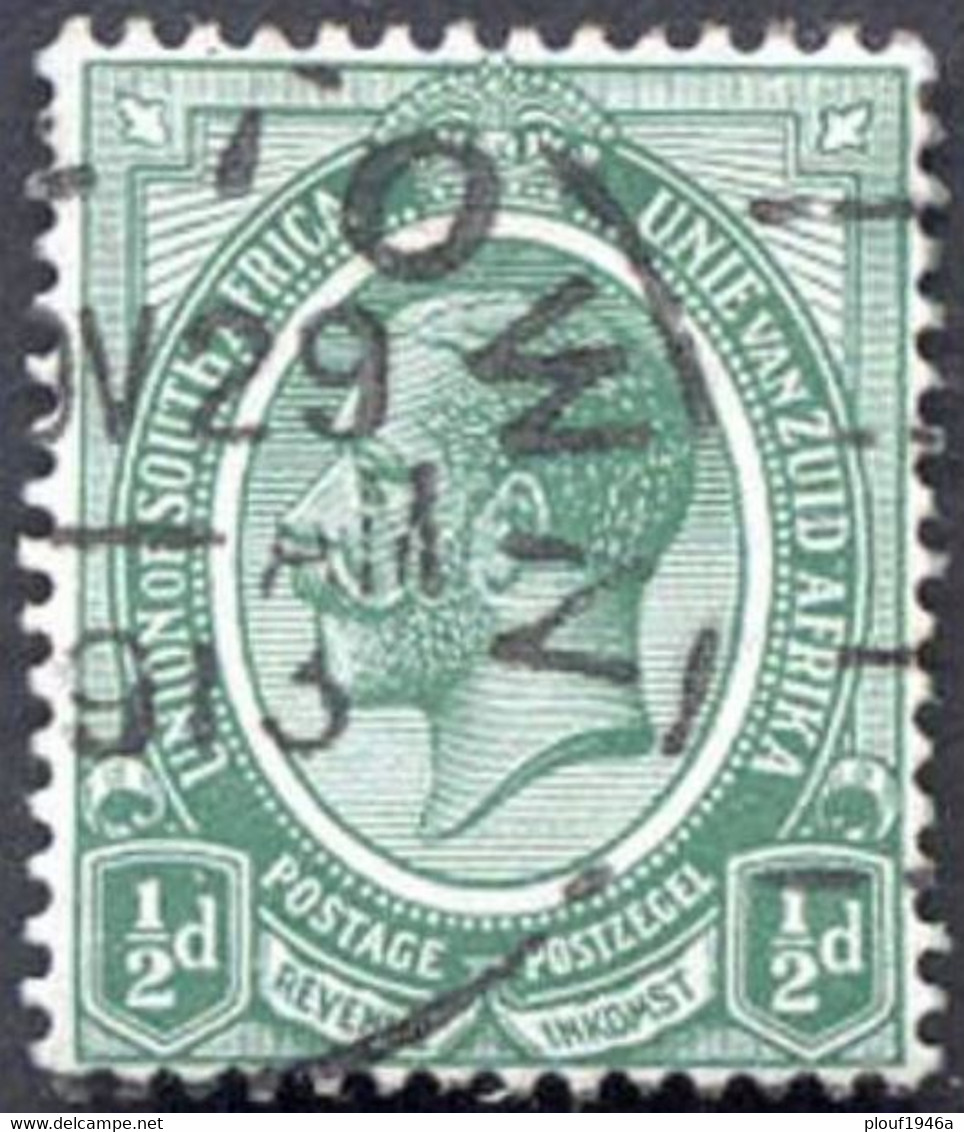 Pays :  12,1 (Afr. Sud : Union)  Yvert Et Tellier :    2 (o) - Used Stamps