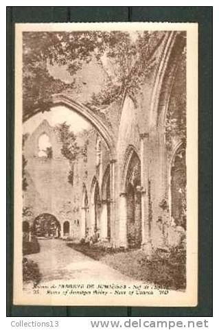 SEINE MARITIME - Jumièges - Ruines De L'Abbaye - Nef De L'église - Jumieges