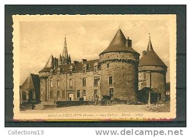 SARTHE - Sillé Le Guillaume - Vieux Château - Mairie - Collège - Sille Le Guillaume