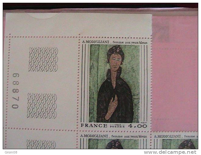 Modigliani 4.00f Neuf L'unité - Covers & Documents