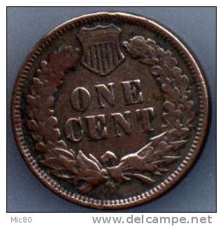 USA 1 Cent 1907 Ttb+ - 1859-1909: Indian Head