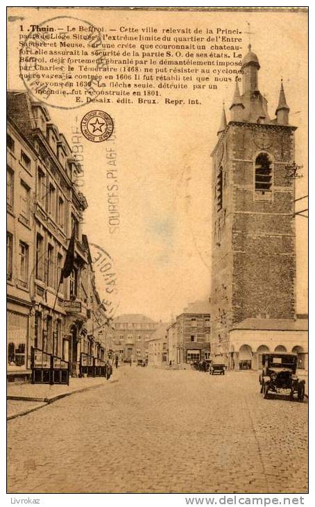 Belgique : Thuin, Le Beffroi - Thuin