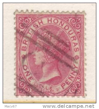 British Honduras 14  Wmk 2  1882-87 Issue (o) - British Honduras (...-1970)