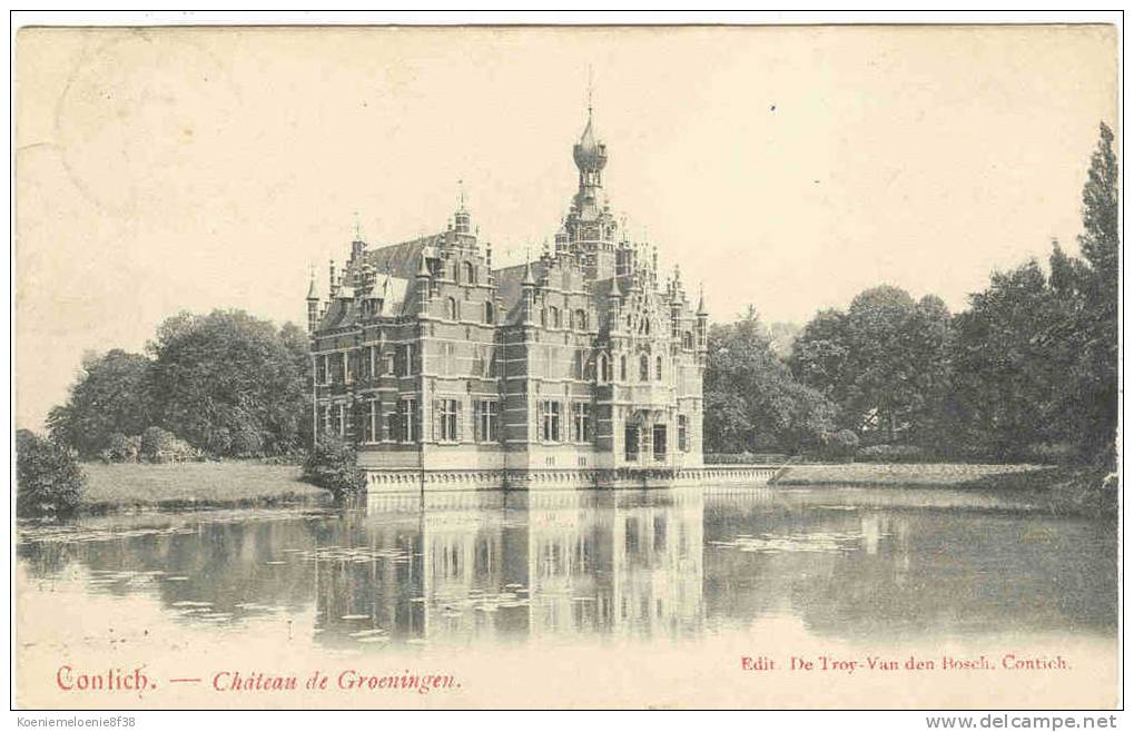 CONTICH  - KASTEEL HET GROENINGENHOF - Kontich