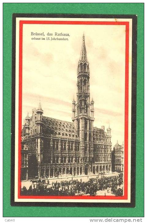 CARTOLINA-BELGIO-BRUXELLES-DASRATHAUS - Altri & Non Classificati