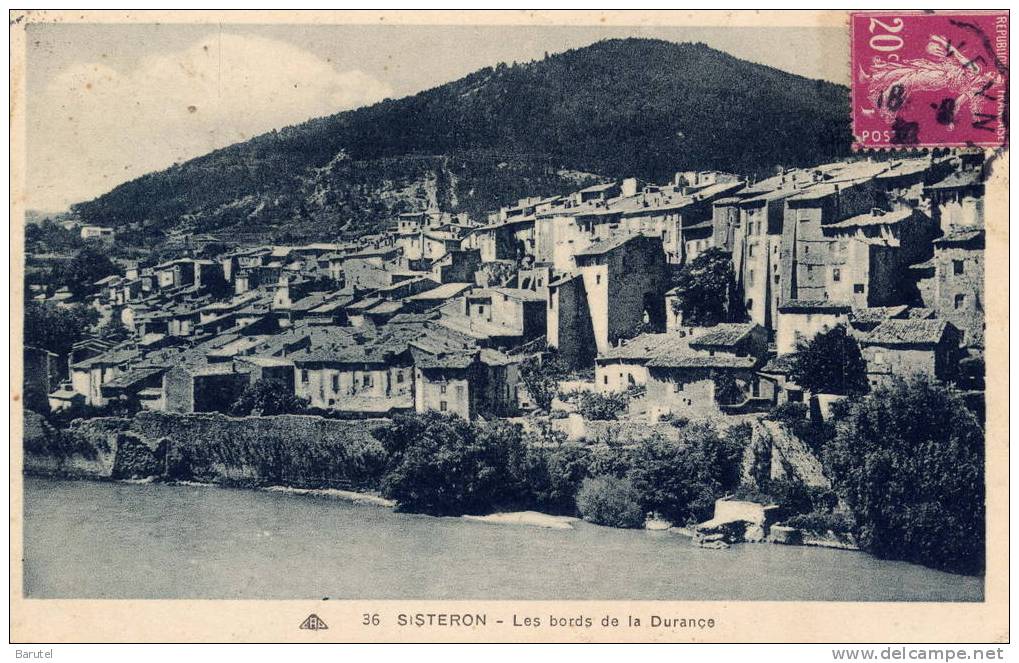 SISTERON - Les Bords De La Durance - Sisteron