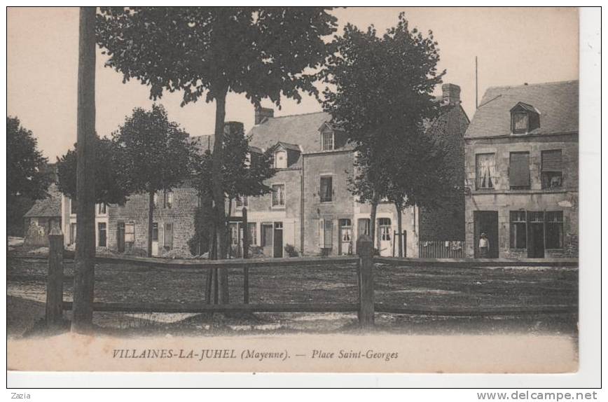 53.100/ VILLAINES LA JUHEL - Place St Georges - Villaines La Juhel