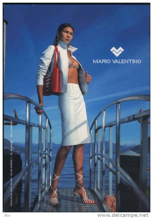 MARIO VALENTINO  PIN UPS  FEMME CITRUS PROMOTION  POSTCARD UNUSED  EDIZIONE LIMITATA LIMITED EDITION ITALY  ITALIE - Moda