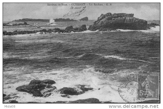 29.ENVIRONS DE BREST.  OUESSANT.  LES ROCHERS. - Ouessant