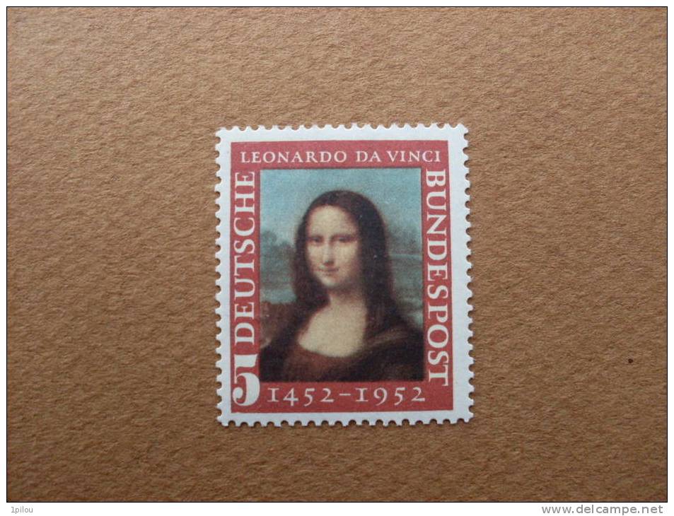 N°34** ALLEMAGNE. LA JOCONDE DE LEONARD DE VINCI - Unused Stamps