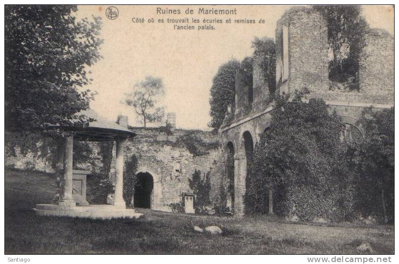 Carte Postale / Postkaarten : Ruines De Mariemont - Morlanwelz