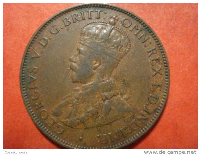 1128 AUSTRALIA  HALF PENNY   AÑO / YEAR  1936  VF+ - Penny