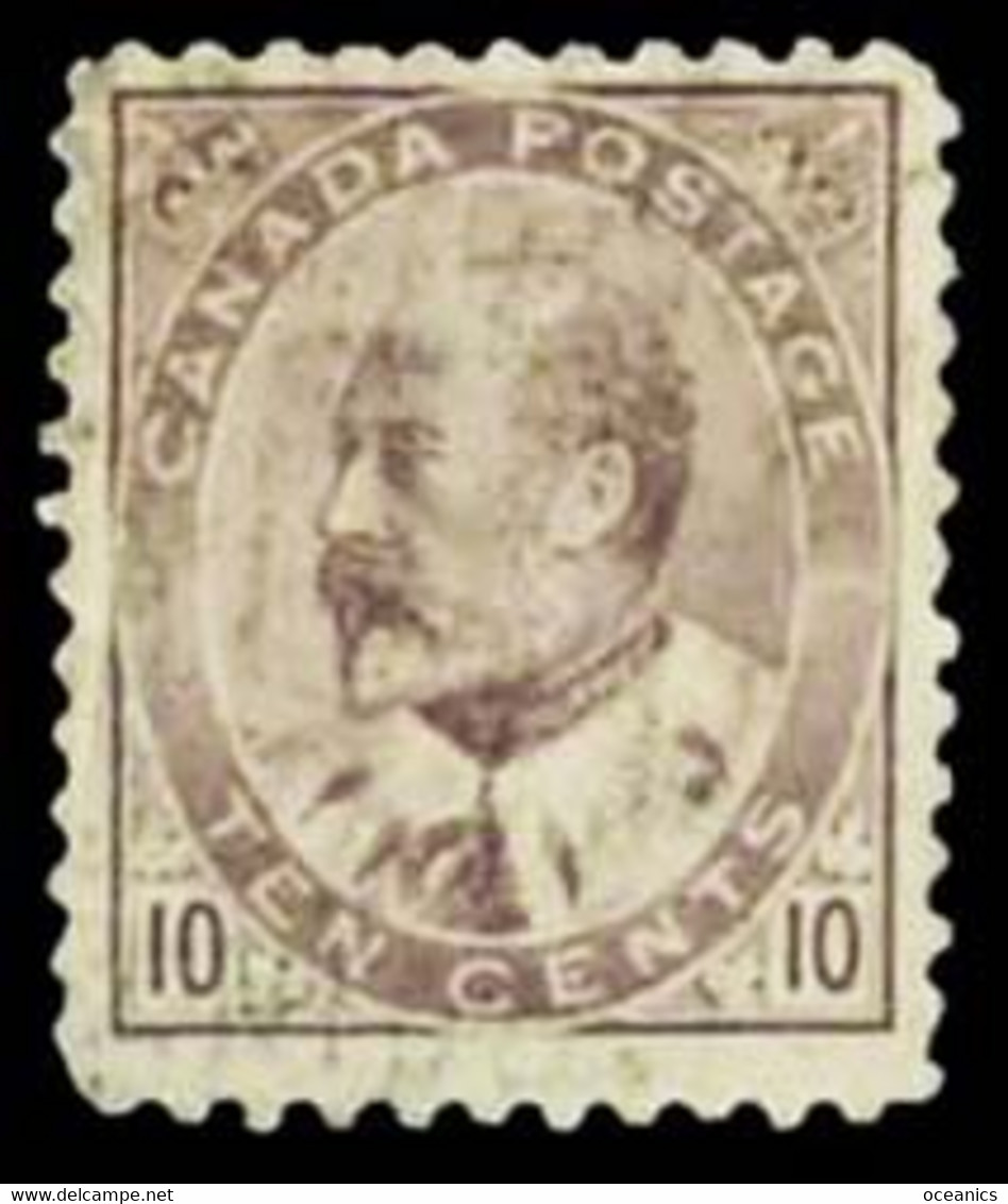 Canada (Scott No.   93 - Roi / Edward VII / King Edward) (o) - Used Stamps