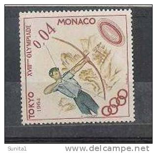 Archery, Tir à L'arc, Bogenschießen, Tiro All'arco, Flèche, Tokyo Olympics 1964, Monaco, Bow, Arrow, - Boogschieten