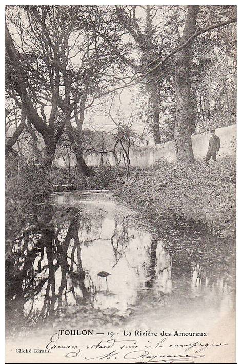 CPA 83 TOULON La Rivière Des Amoureux 1902 - Toulon