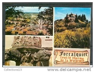 ALPES DE HAUTE PROVENCE - Forcalquier - Tout Le Charme De La Provence - Forcalquier