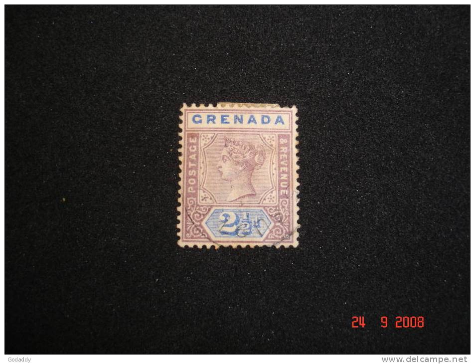 Grenada 1895 Q.Victoria   21/2d   SG51  Used - Grenada (...-1974)