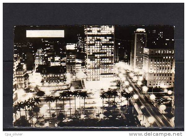 BRESIL Sao Paulo Vista Nocturna, Vue De Nuit, Ed ?, CPSM 9x14, 1962 - São Paulo