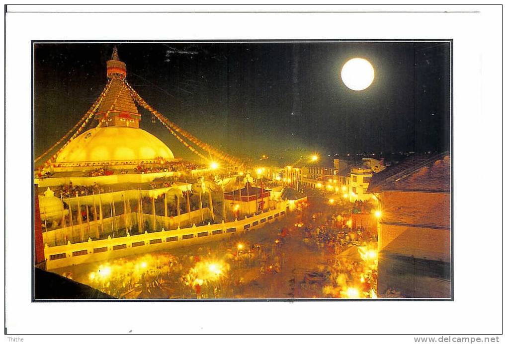 Termal Jatra On Fullmoon Day In Bouddhanath - Népal