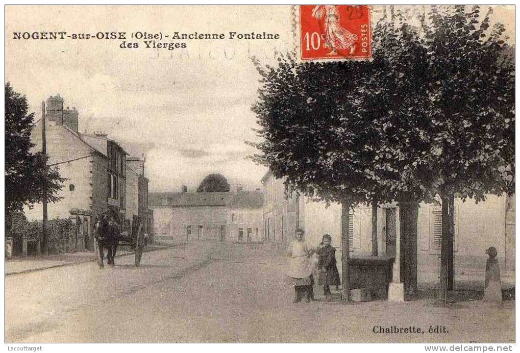 Ancienne Fontaine Des Vierges - Nogent Sur Oise