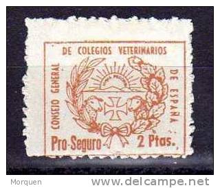 Sello Fiscal 2 Pts Colegio Veterinarios - Revenue Stamps