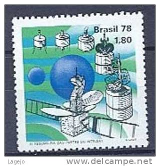 BRESIL 1329 Intelsat - Unused Stamps