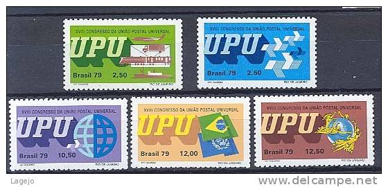 BRESIL 1381/85 UPU Congrés - Nuevos