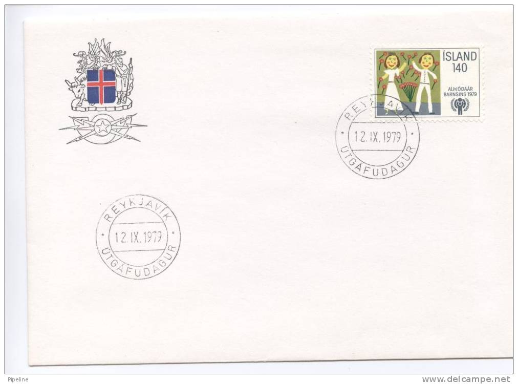 Iceland FDC The Year Of The Child 12-9-1979 - FDC