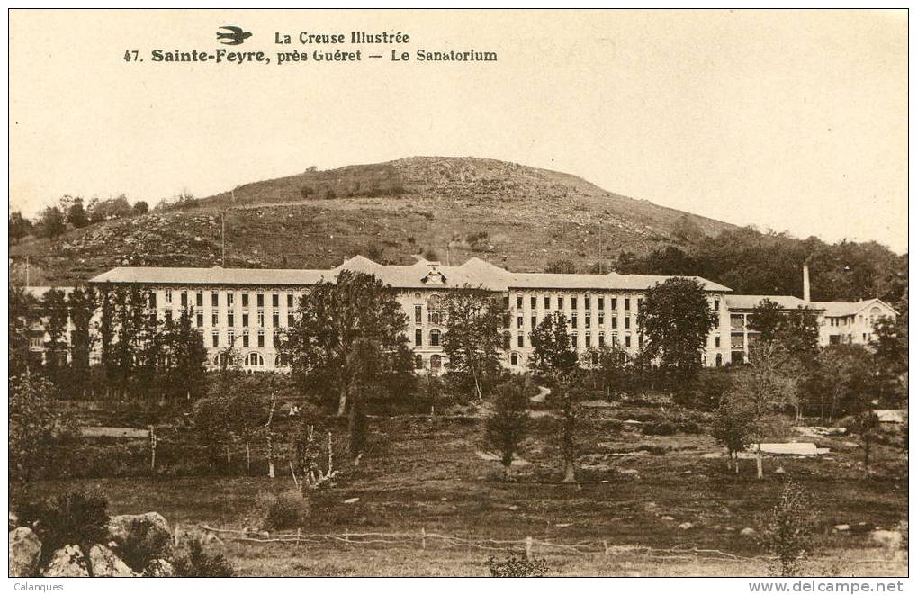 CPA Sainte Feyre - Le Sanatorium - Guéret