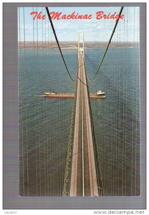 Mackinac Straits Bridge - Joining Michigan's Peninsulas - Andere & Zonder Classificatie