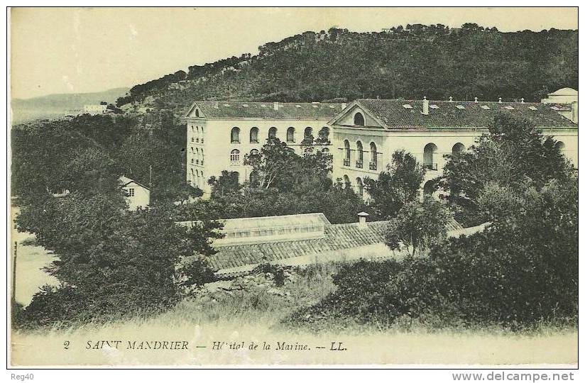 D83 - SAINT MANDRIER  -  Hopital De La Marine - Saint-Mandrier-sur-Mer