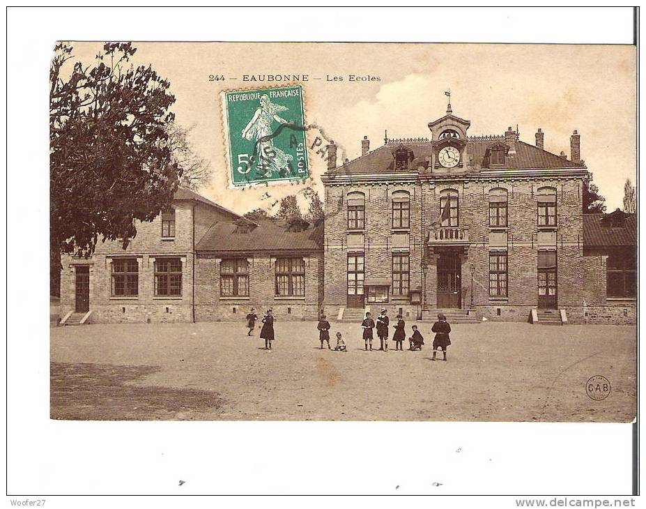 CPA EAUBONNE Les écoles - Ermont-Eaubonne