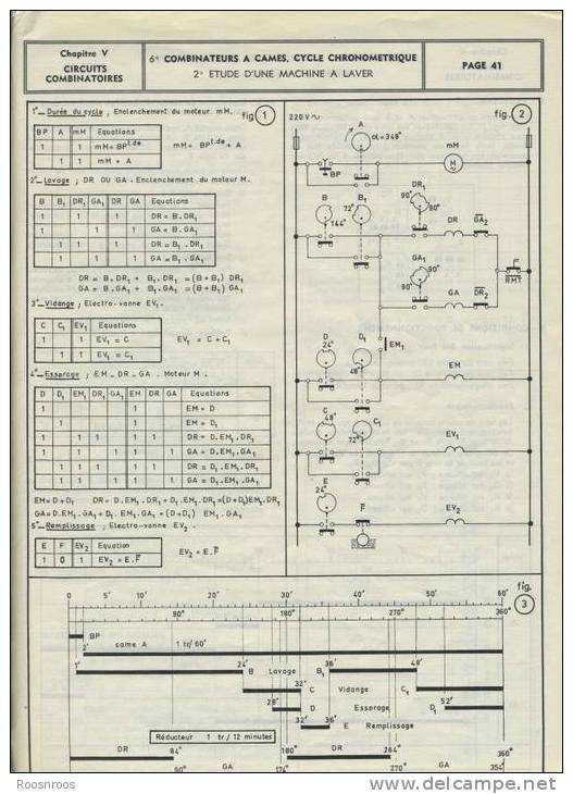 VIEUX PAPIERS - LIVRET PEDAGOGIQUE A. AUGER - NOTIONS D'AUTOMATISME - CIRCUITS COMBINATOIRES - CLASSES TECHNIQUES - Otros & Sin Clasificación