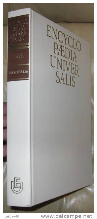 Encyclopedie Universalis - Universalia 1988 - Encyclopedieën