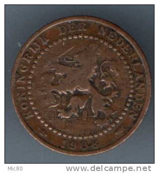 Pays-Bas 1 Cent 1906 Tb - 1 Cent